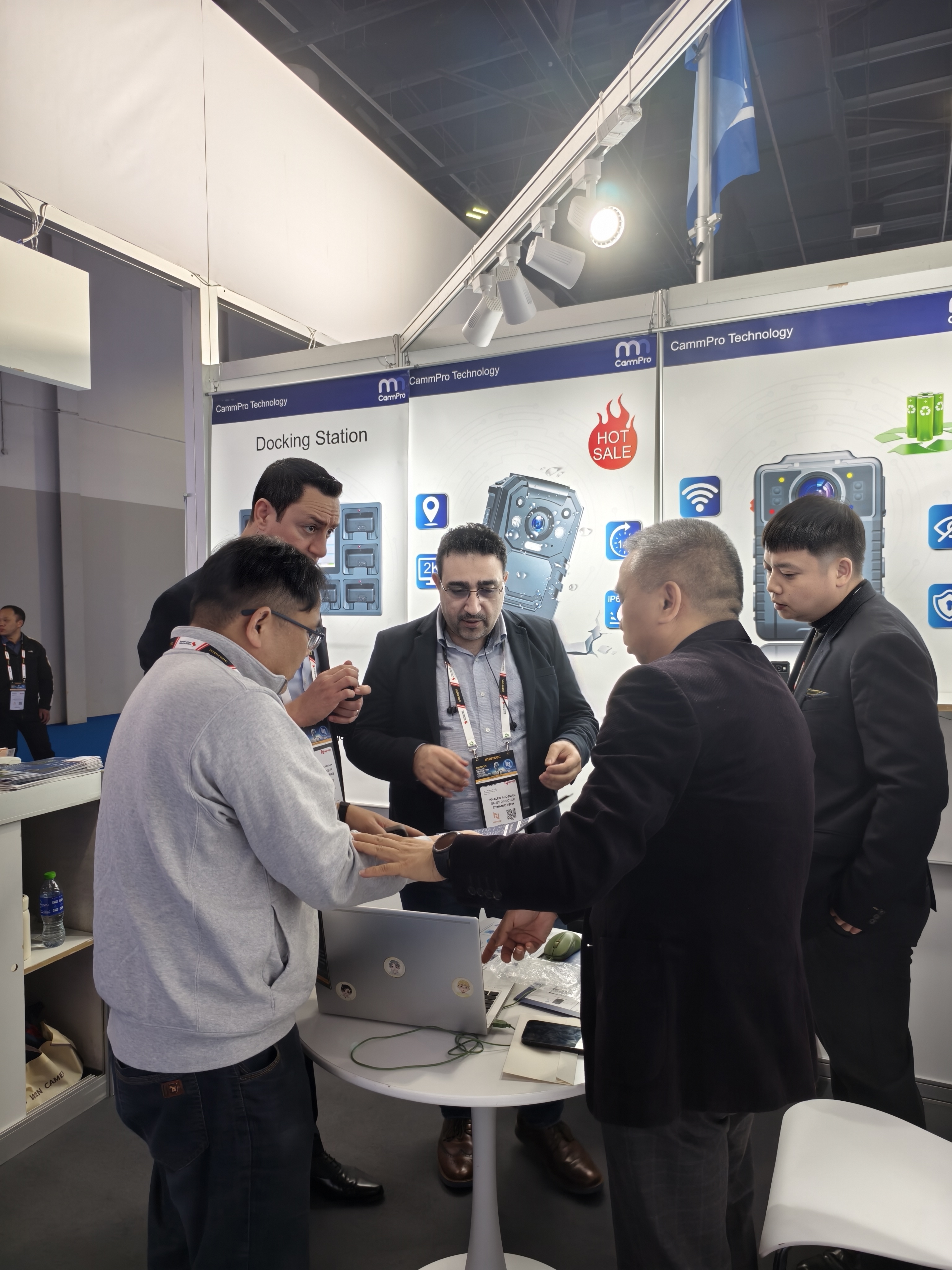 In 2025, CammPro attended Intersec Middle East in Dubai and Securika in Russia, presenting our latest S1 body cameras to the global security market.