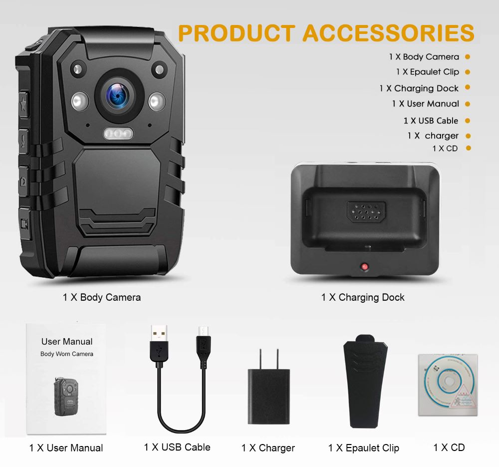 I827 Body Camera 4G