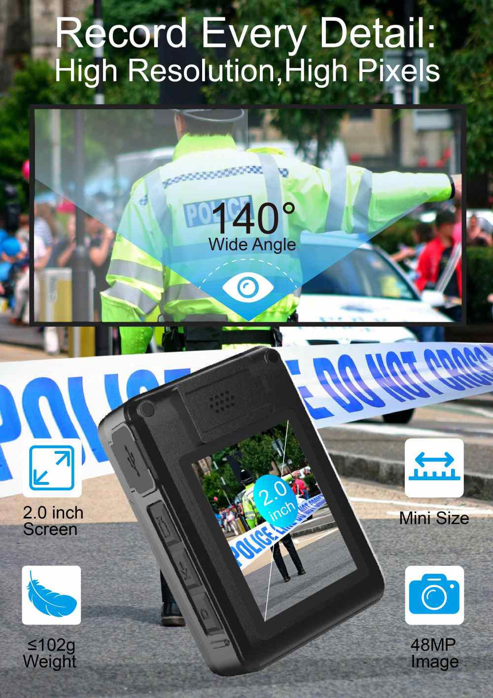 C4n Mini Body Camera