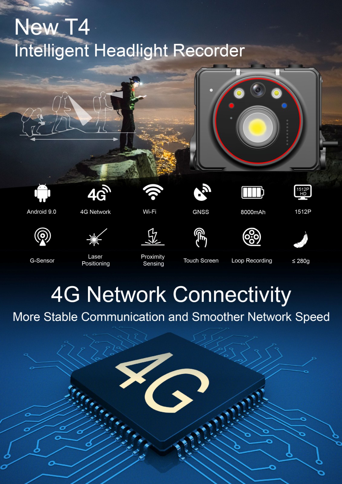 T4 Headlight Recorder