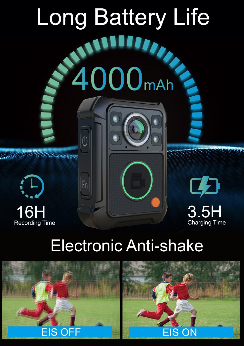 S1 WiFi Body Camera