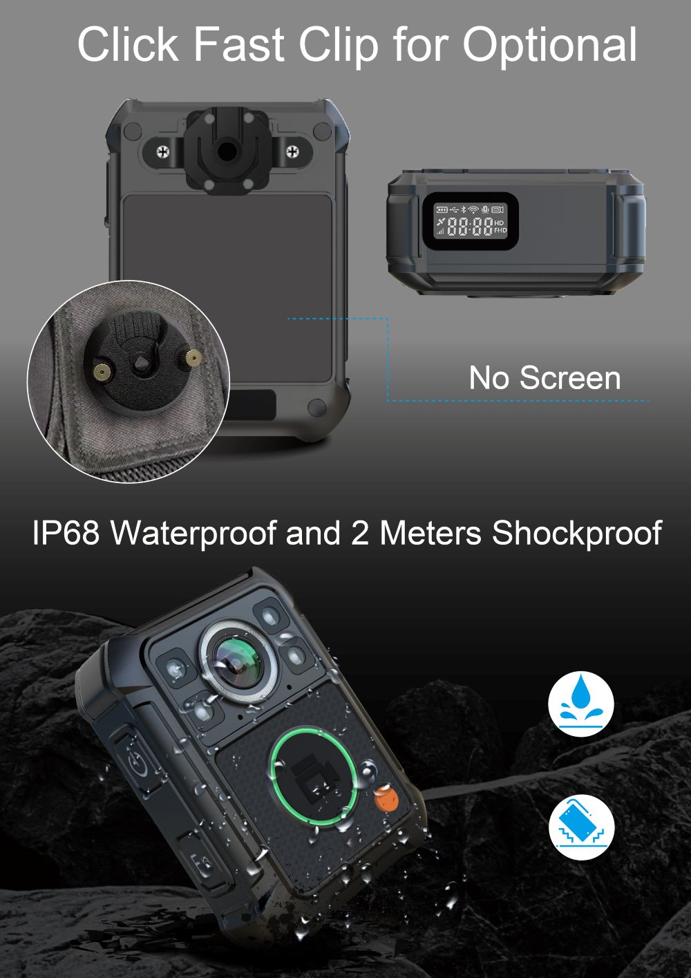 S1 WiFi Body Camera